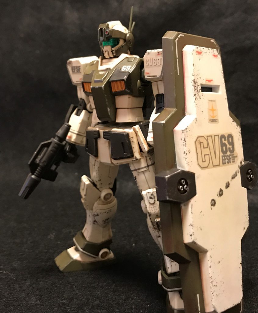 1/144 ジム　ガードカスタム–2枚目/制作者：じゅーきち