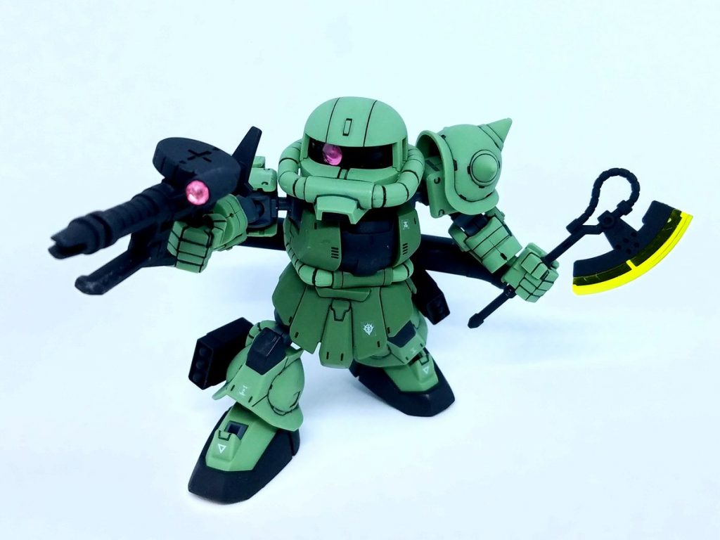 SDCS ザクⅡ(CSフレーム)–2枚目/制作者:TAD