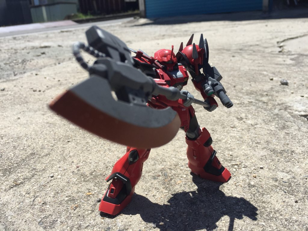 ジャイアントヒートホーク
白熱部分はキャンディー塗装しました