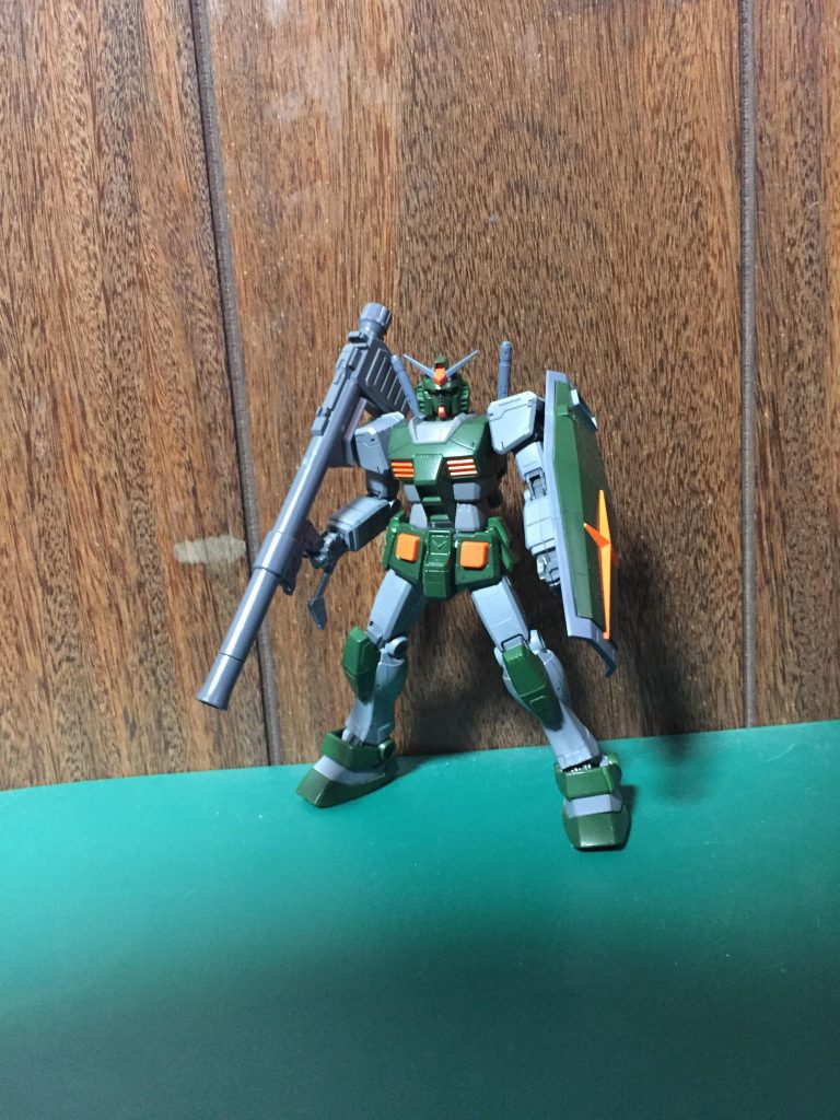 ノーマルのガンダムにも換装できます