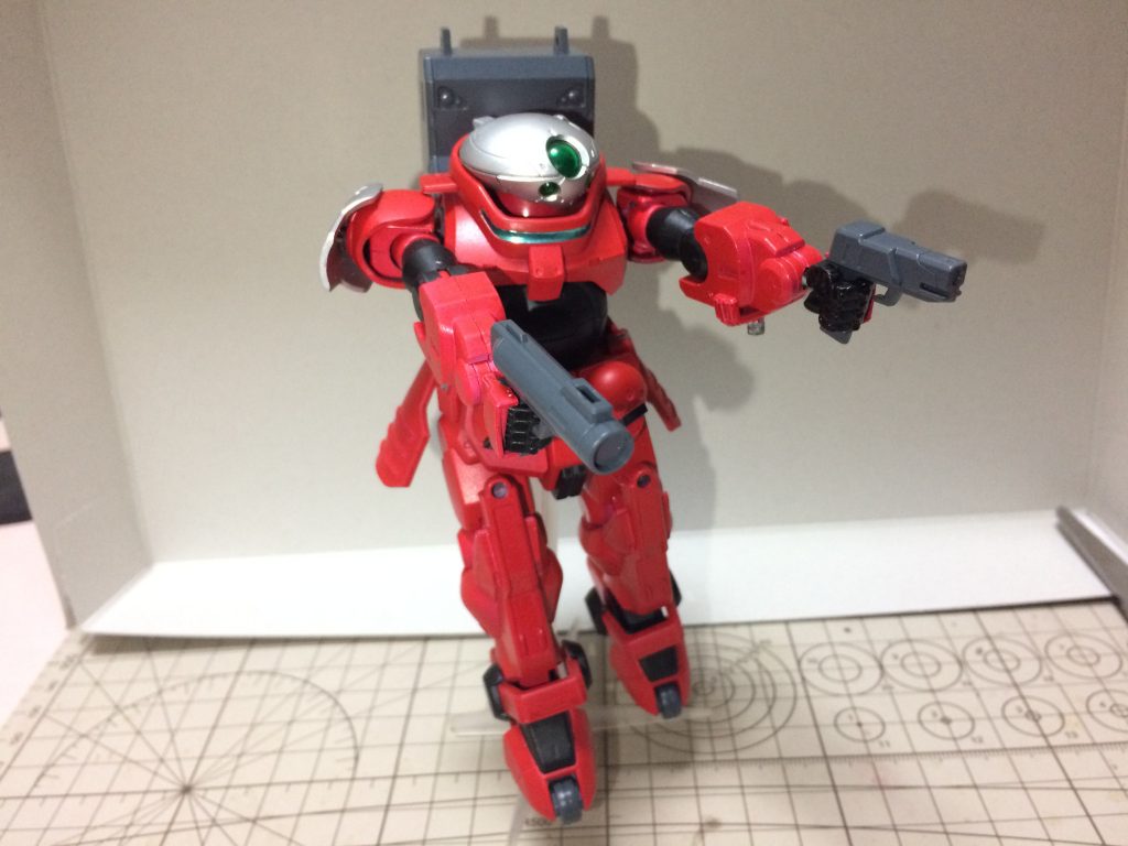 ローラーダッシュしながら二丁拳銃で牽制