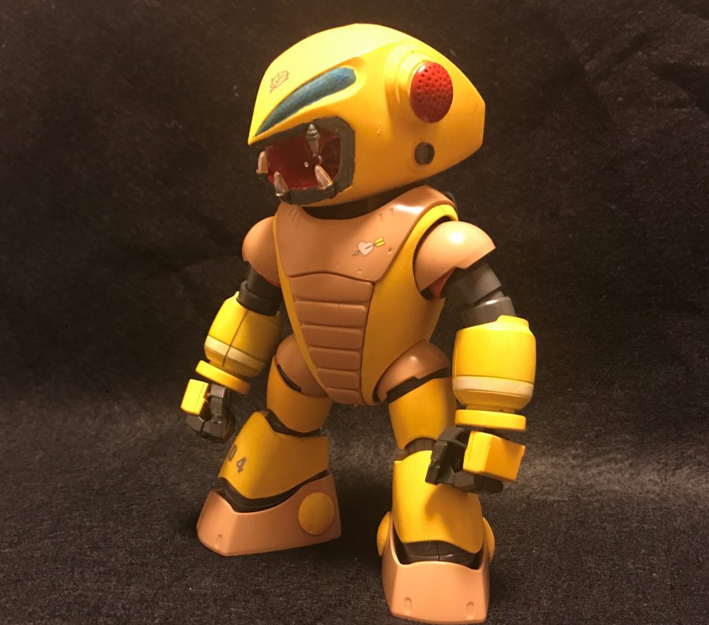 仁王立ち!意外とイケメン?