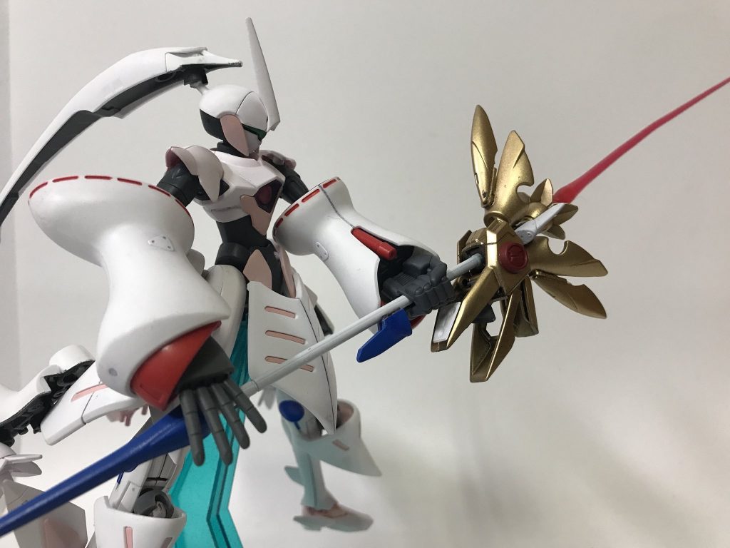 自作武器 ジャンクの寄せ集め
イメージはレイジングハート…のようなもの