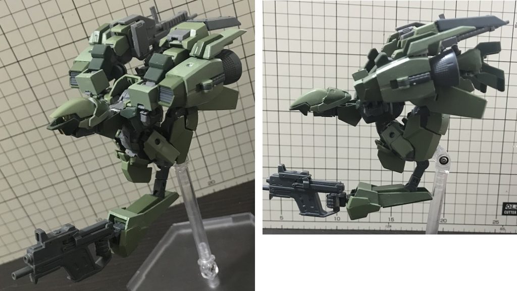 ■MA形態
それっぽいシルエットにはなったので満足