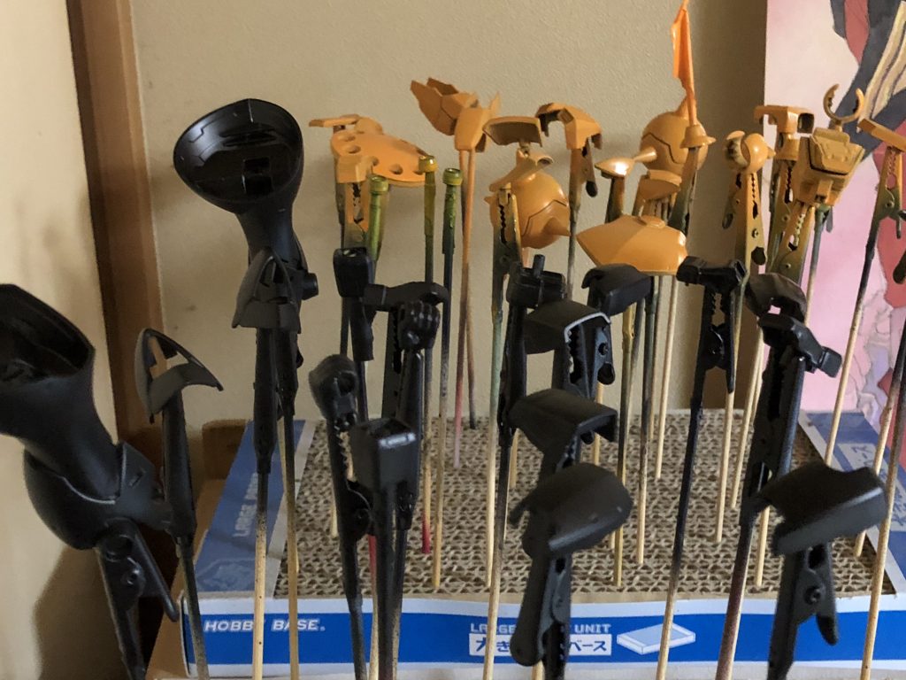 基本色は2色、黒は上からパールホワイトを吹いてます。