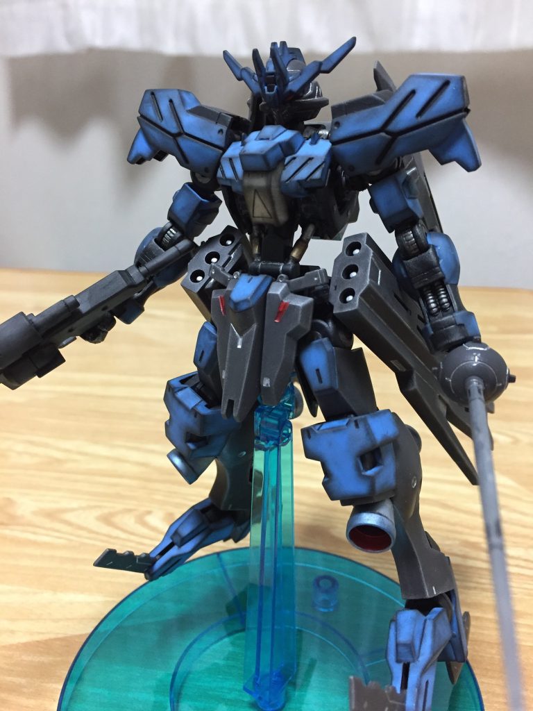 HG 1/144 ガンダムヴィダール ウェザリング–2枚目/制作者：@gyuuuutora