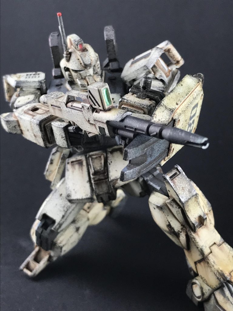 ライフル構えて