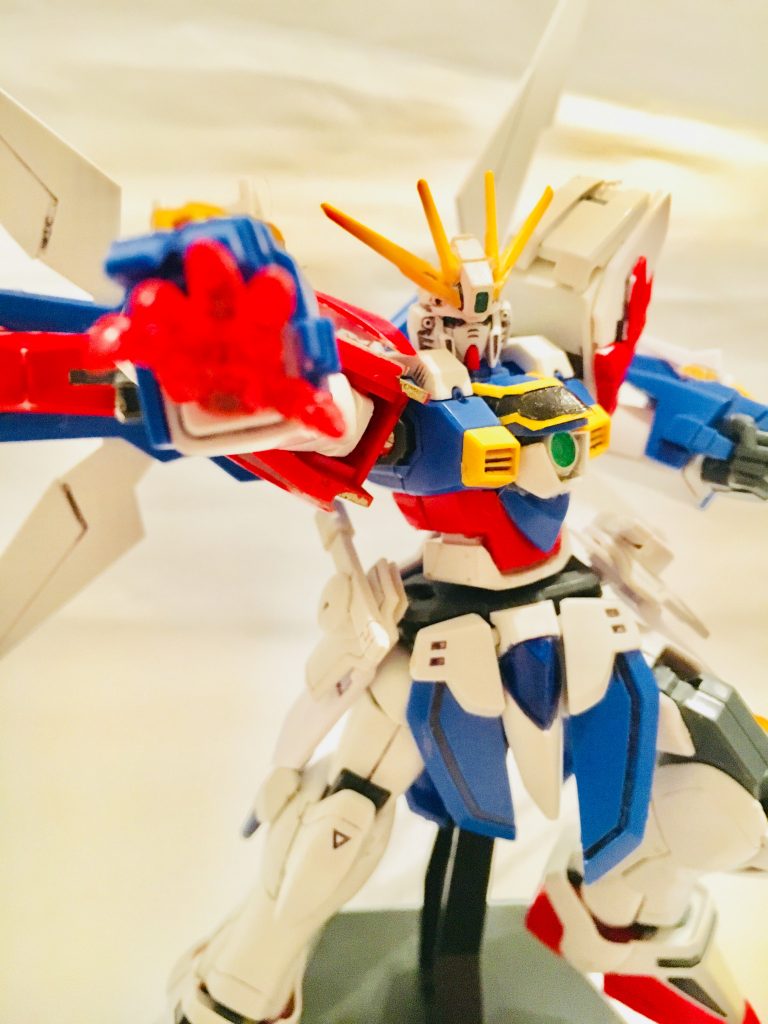 格闘型のガンダムはポージングが難しい(*_*)