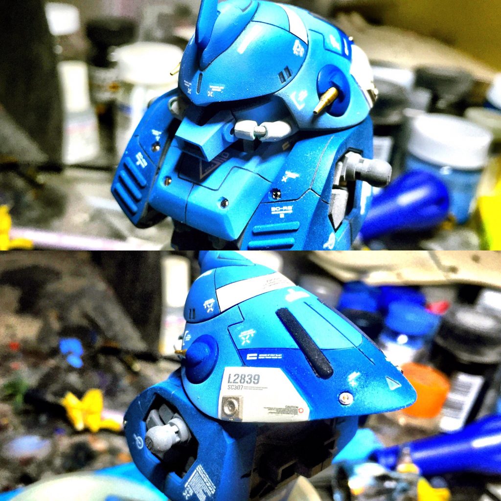 筋彫りの追加とパネル塗り分け