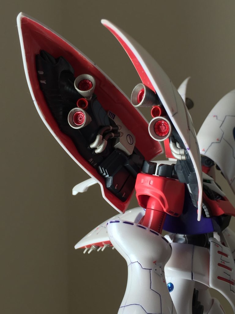 バインダー内部にバーニア追加とチタンシルバーで塗り分け