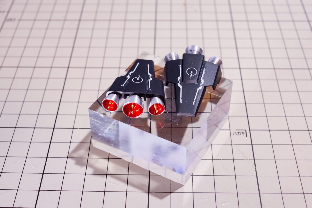 メタルバーニアの中も色分けし、情報量アップ