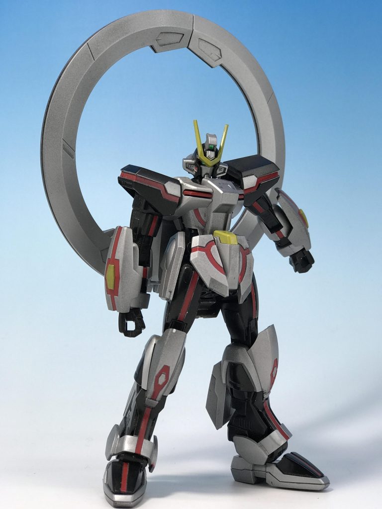 ガンプラ沼に足を踏み入れたばかりの頃なので、塗装以外はほとんど加工はしていません。