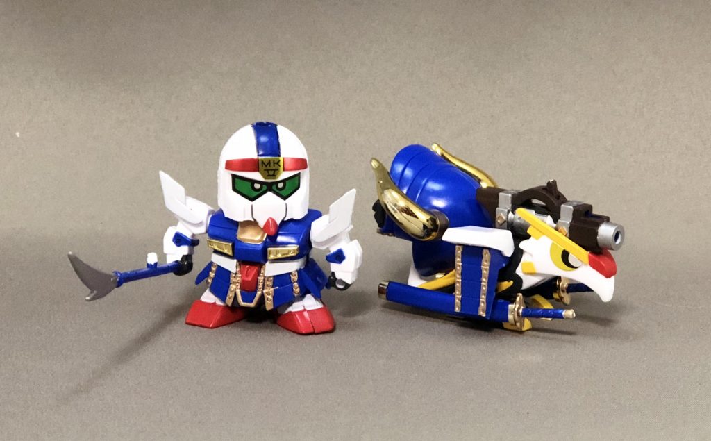 軽装タイプと武者イーグル