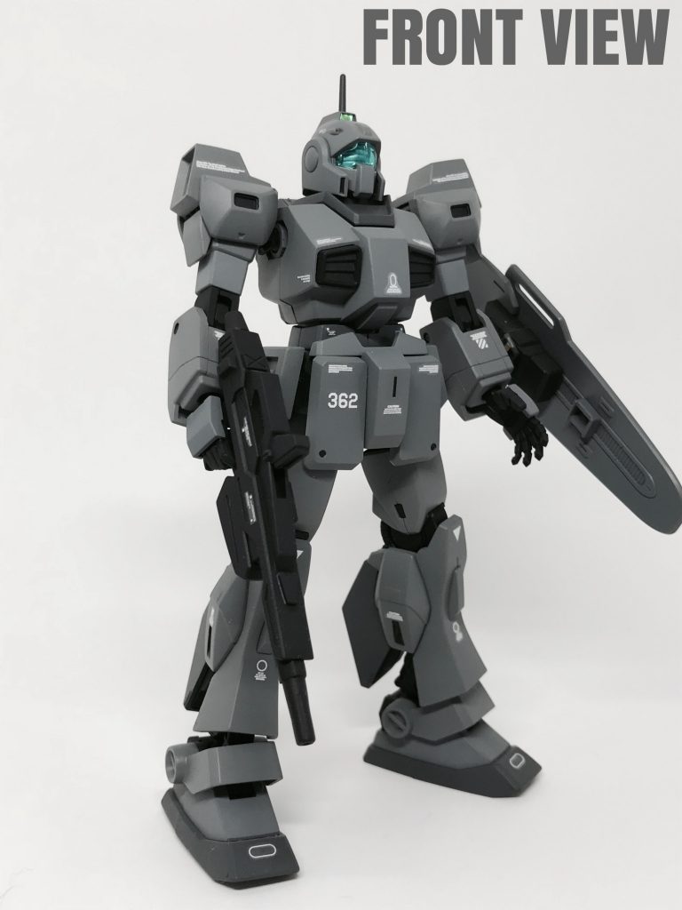 ジムⅡ、Ⅲと同じカラーレシピで
スパルタンに仕上げてます。