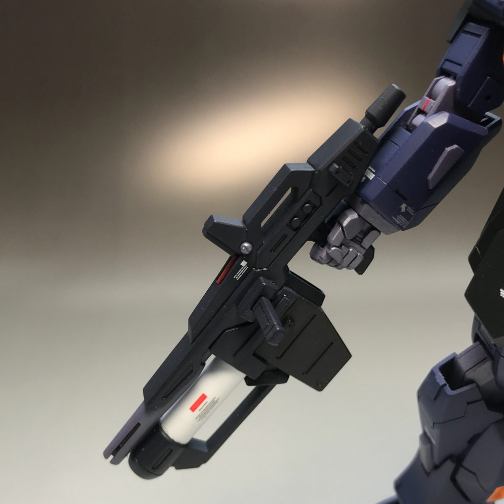 ライフルはバズーカ付きのものをモデグラを参考に作成