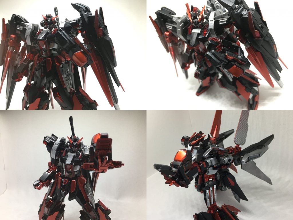 ガントレットはロボ魂の物をベースに改造。腕部自体をビーム砲化というロマン兵装。