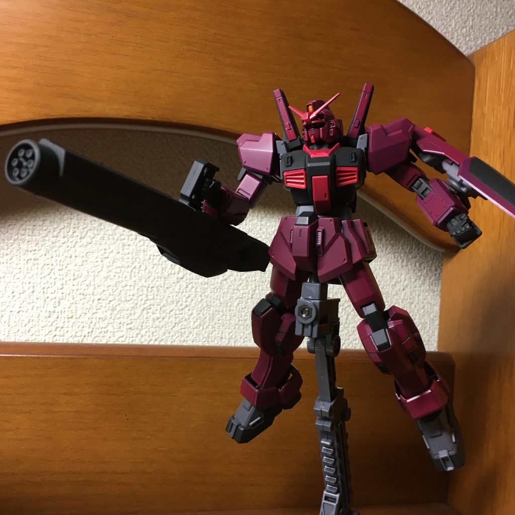 ダヴィンチのガトリング?も塗装してもたせました(黒は大体タミヤのNATOブラック)