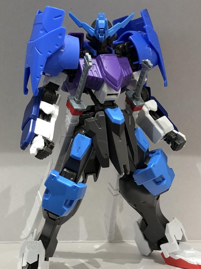 武者っぽい機体を納得いくまで組み合わせました