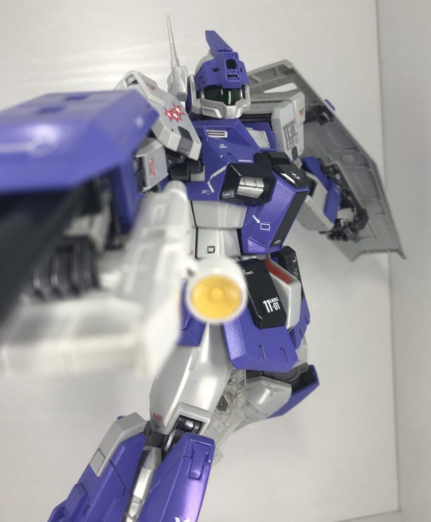 再開までの作品2 MG ジム・ドミナンス  オリジナルカラーリング パール仕上げ–4枚目/制作者：モルガナ