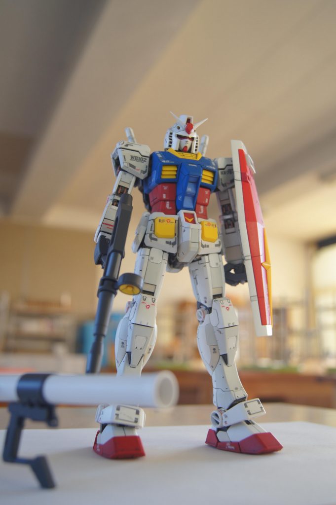 ｢MGガンダムＶｅｒ．3.0｣
初めてMGを全塗装したもの。