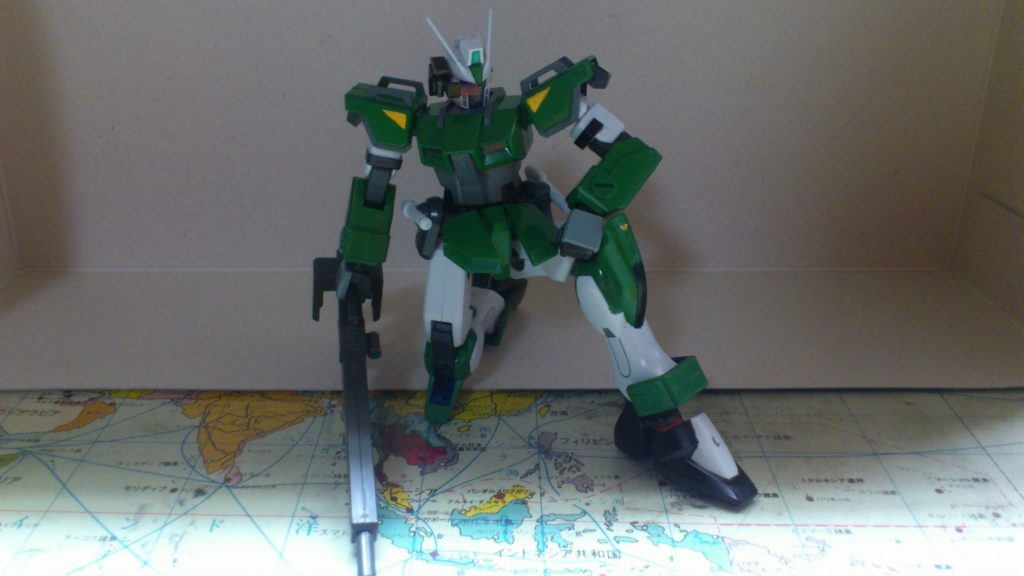 膝立ちが決まる男