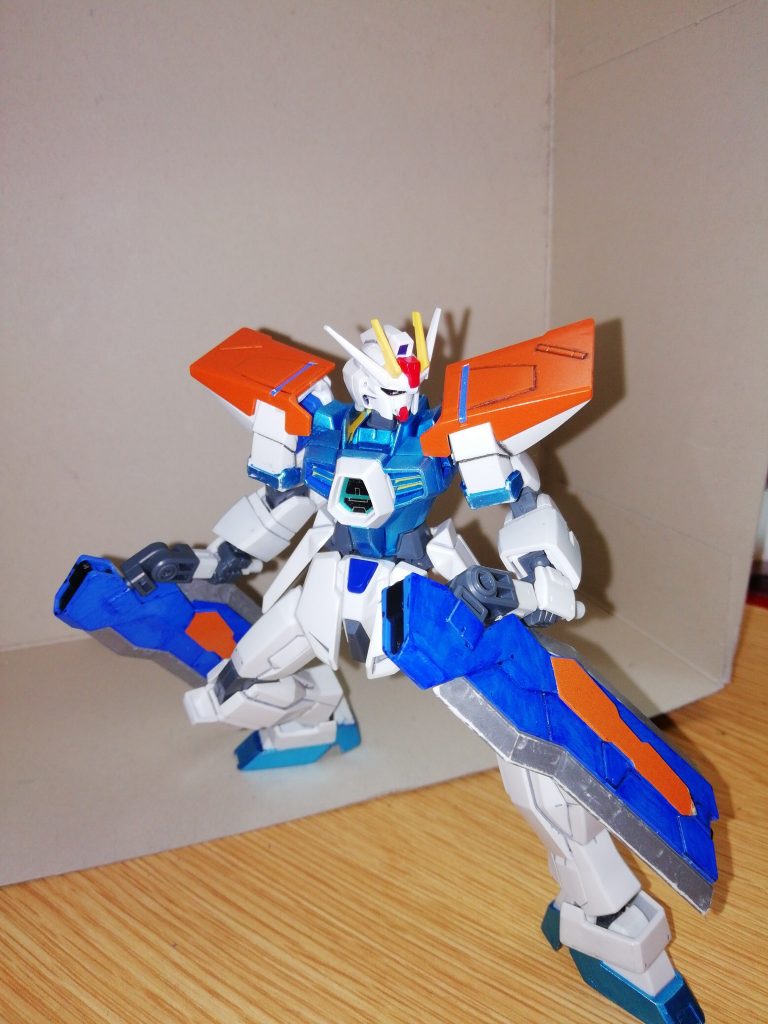 アクション2　武器構え　トンファーモード