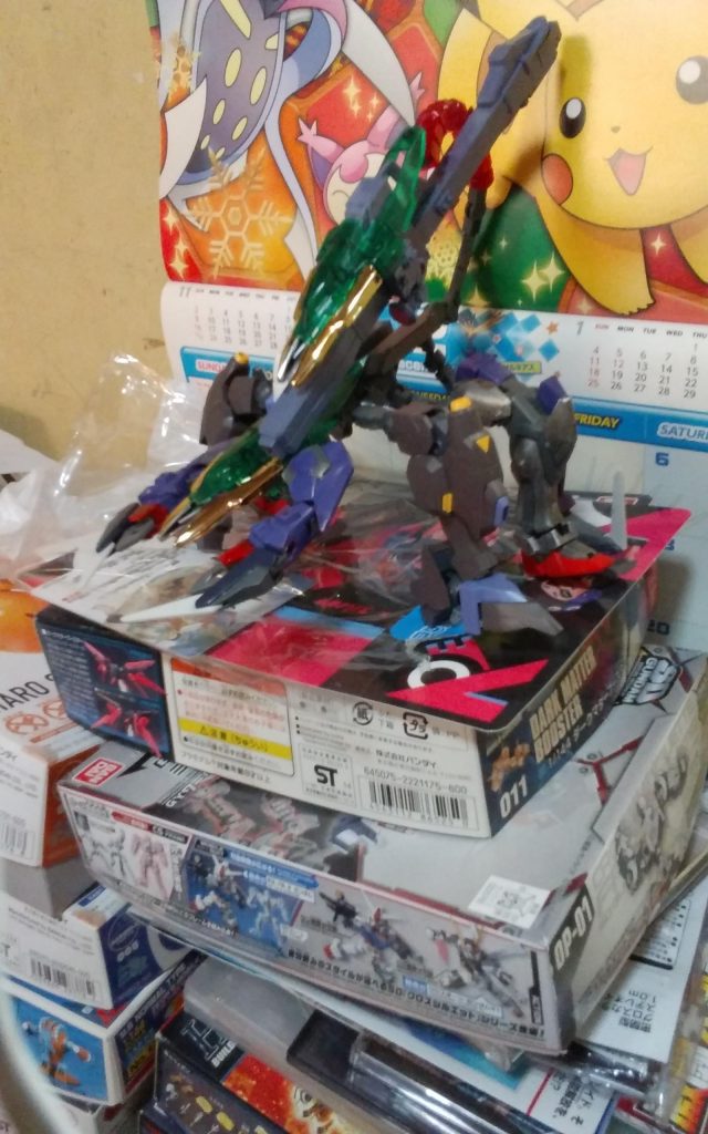 追加で、デススティンガーを完成しました。(　＾∀＾)
似ているか分からないですけど。(^_^;)
少し自身を持って作りました。(　＾∀＾)