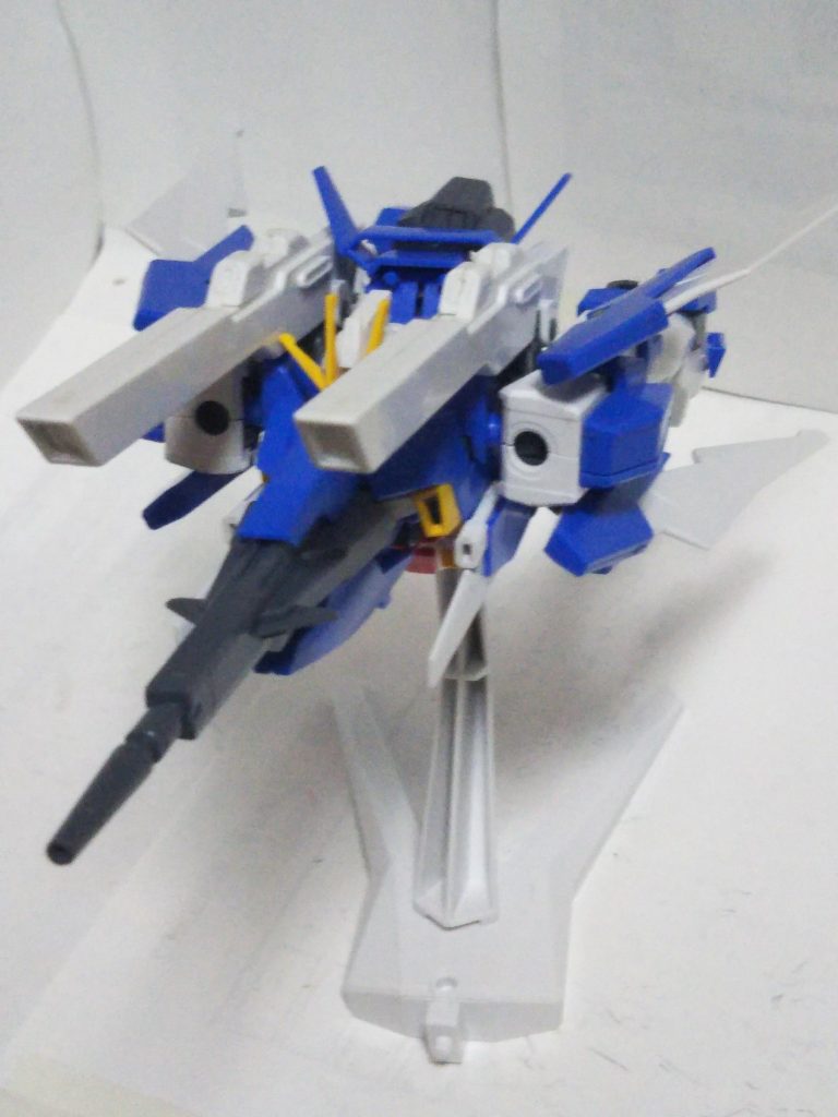 ミドルサテライトキャノンを装備した状態でも変形は可能です