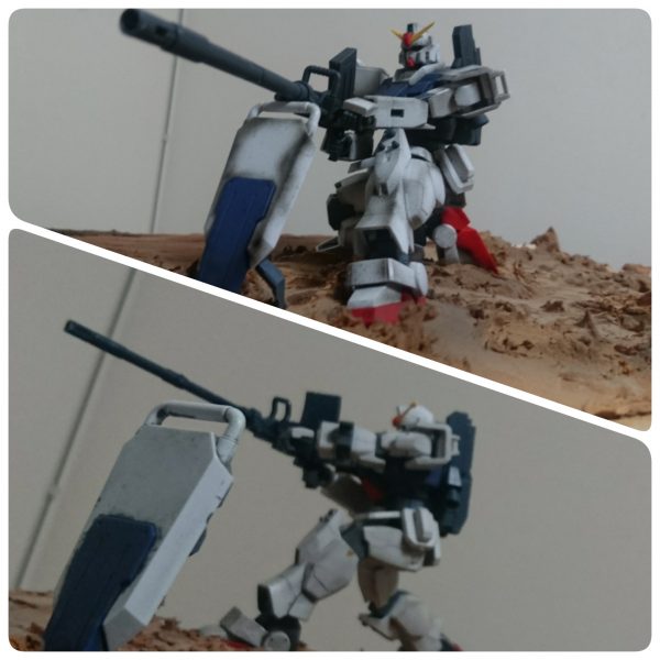 輝き比較ジオラマ