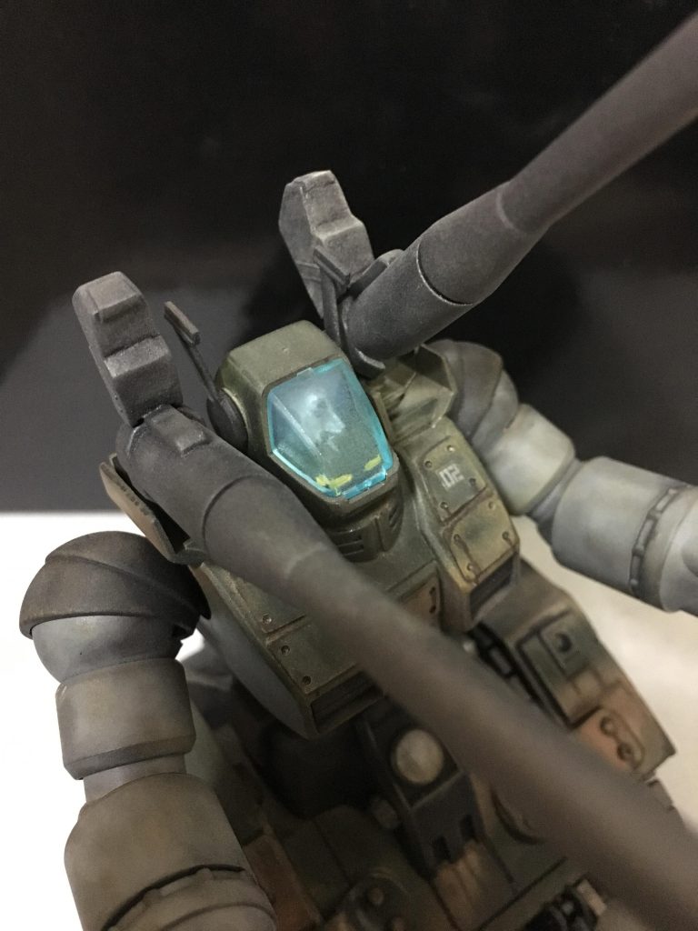 砲塔付け根には追加弾倉を、なんのジャンクパーツかわかりません、見つけて適当に着けました^^;