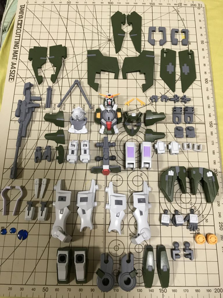 塗り終わり。
この段階で心が折れそうに。