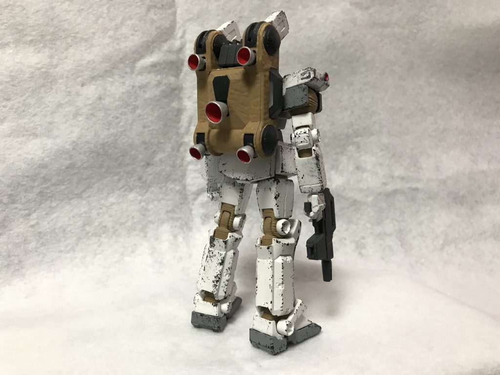 サンダーボルト版ジム(寒冷地仕様風)–2枚目/制作者：妖怪一円玉男