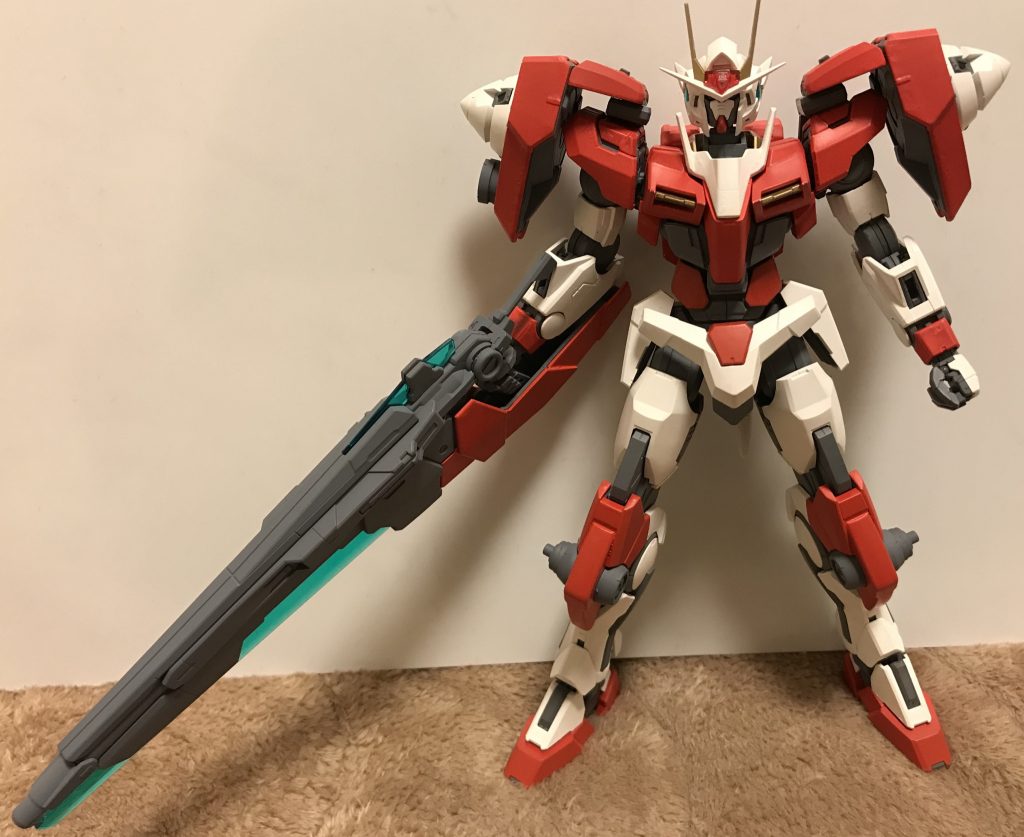 GN-0000GNHW/7SG ダブルオーガンダム セブンズソード/G［オリジナル塗装］–4枚目/制作者：カラブトリ@整地苦手勢