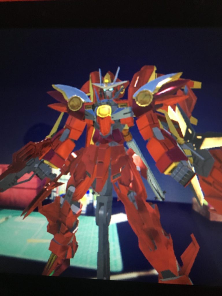 ゲームと若干パーツと配色が違うねw