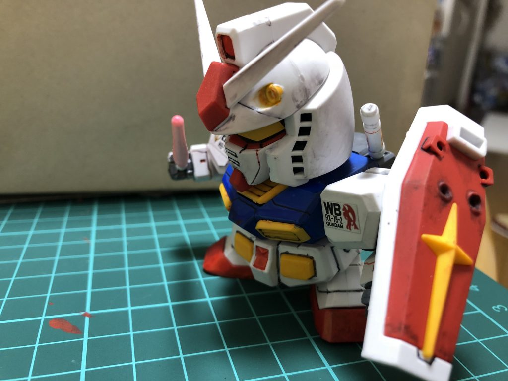 所々適当にウェザリングしましたw