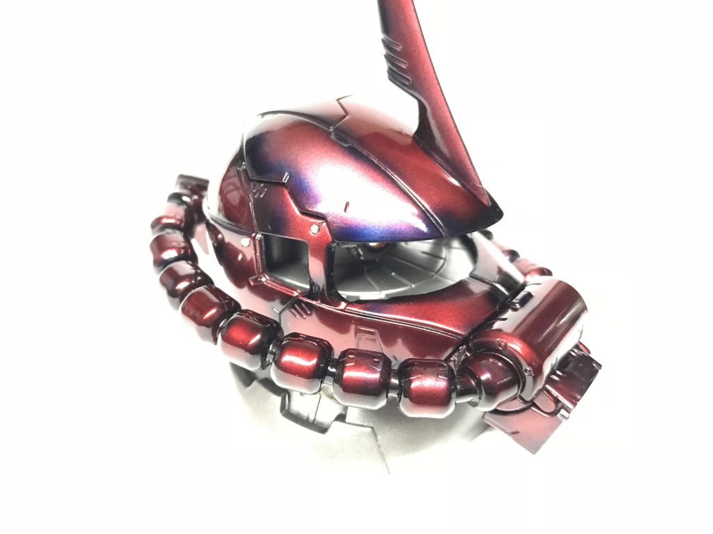 赤いザクヘッド–4枚目/制作者：フルコウ