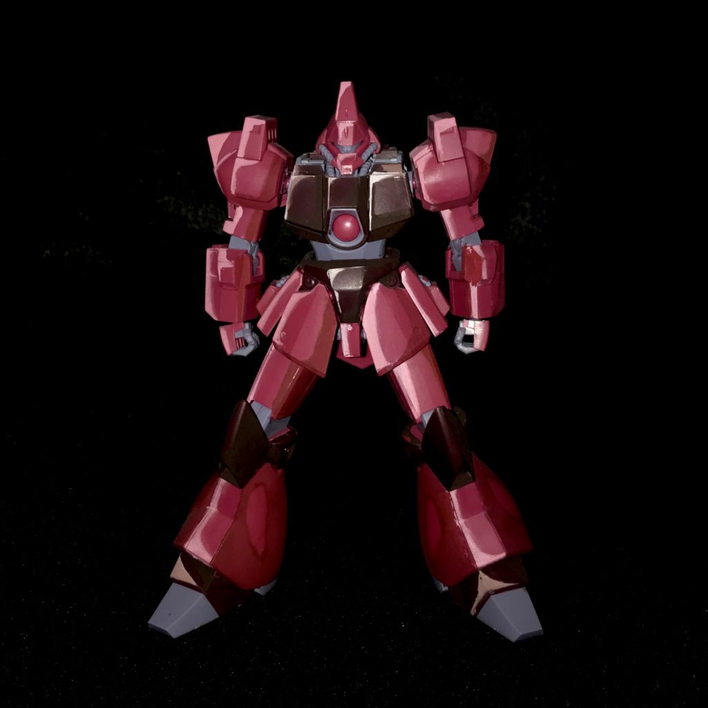 影色とハイライトをざっくり入れて