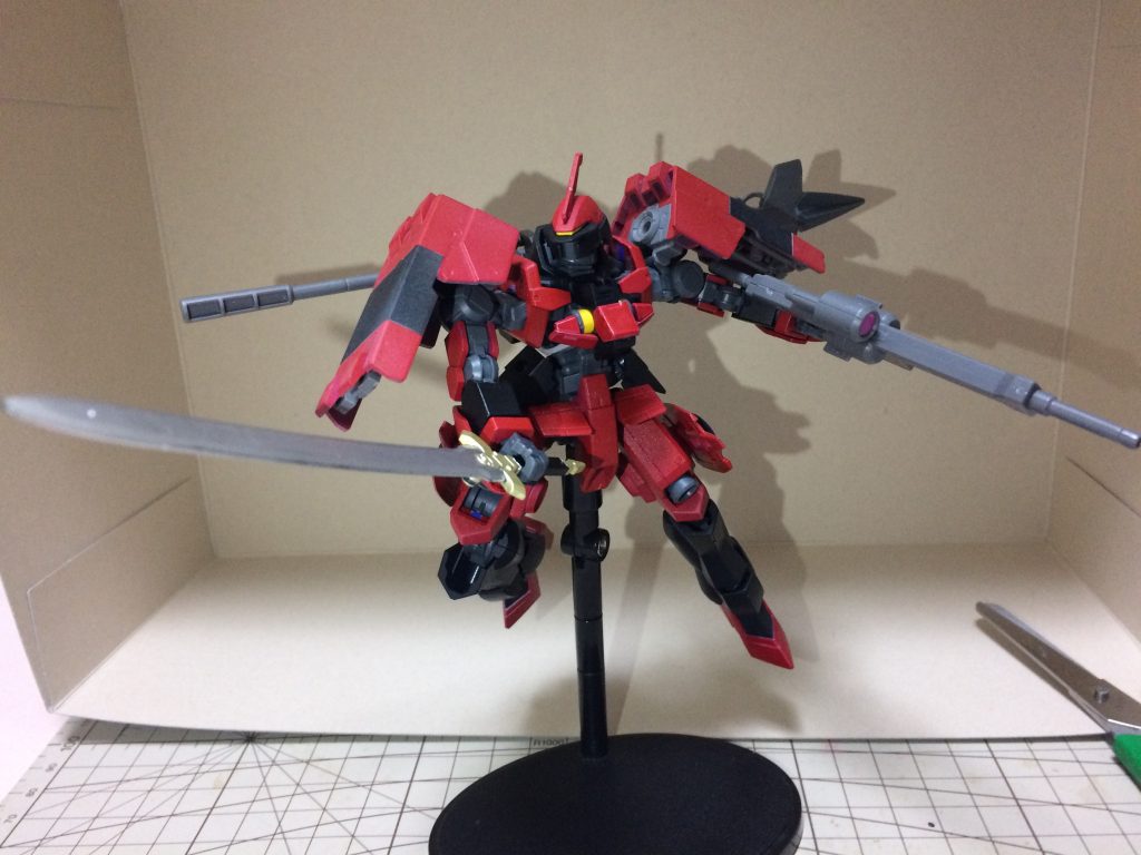 パイロットは刀剣系の兵装が得意なのでナイトブレードを好んで使う