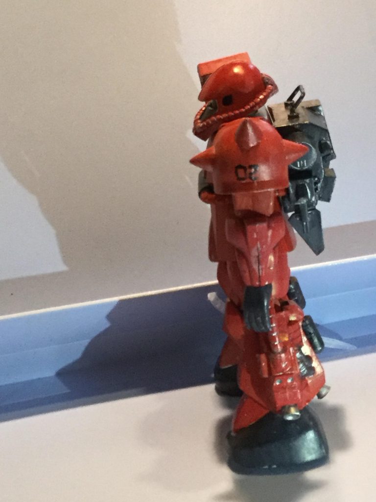 左側面。
エリオット・レム搭乗の1号機と区別するために、今回は2号機としました。