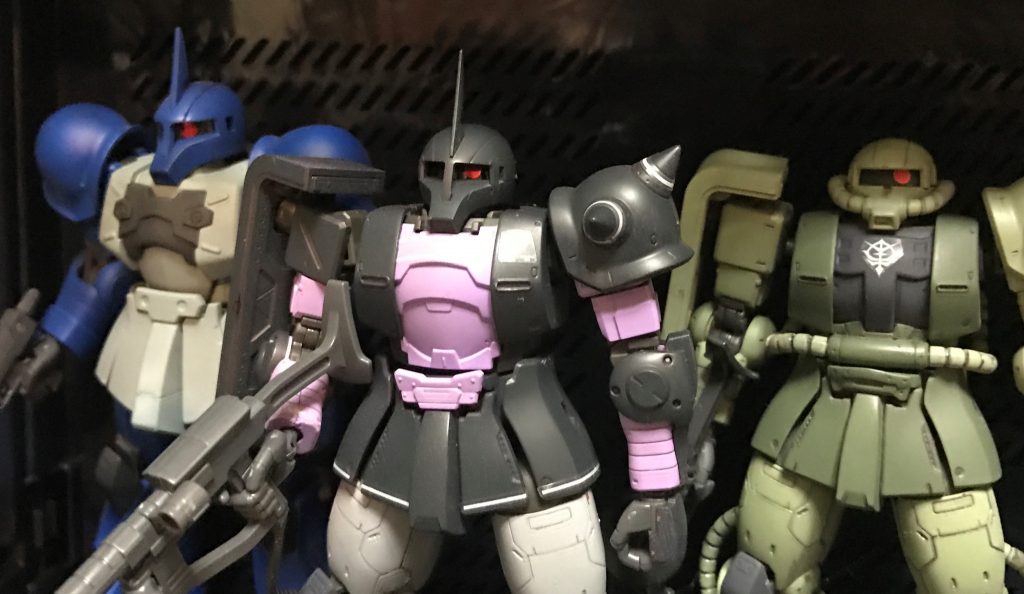 旧ザク　黒い三連星–4枚目/制作者：じゅーきち