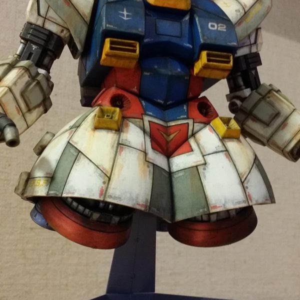 ジオ〇グ連邦鹵獲機風トリコロールカラー