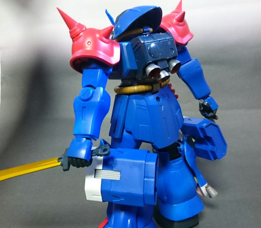 背中から。特にいじってません。