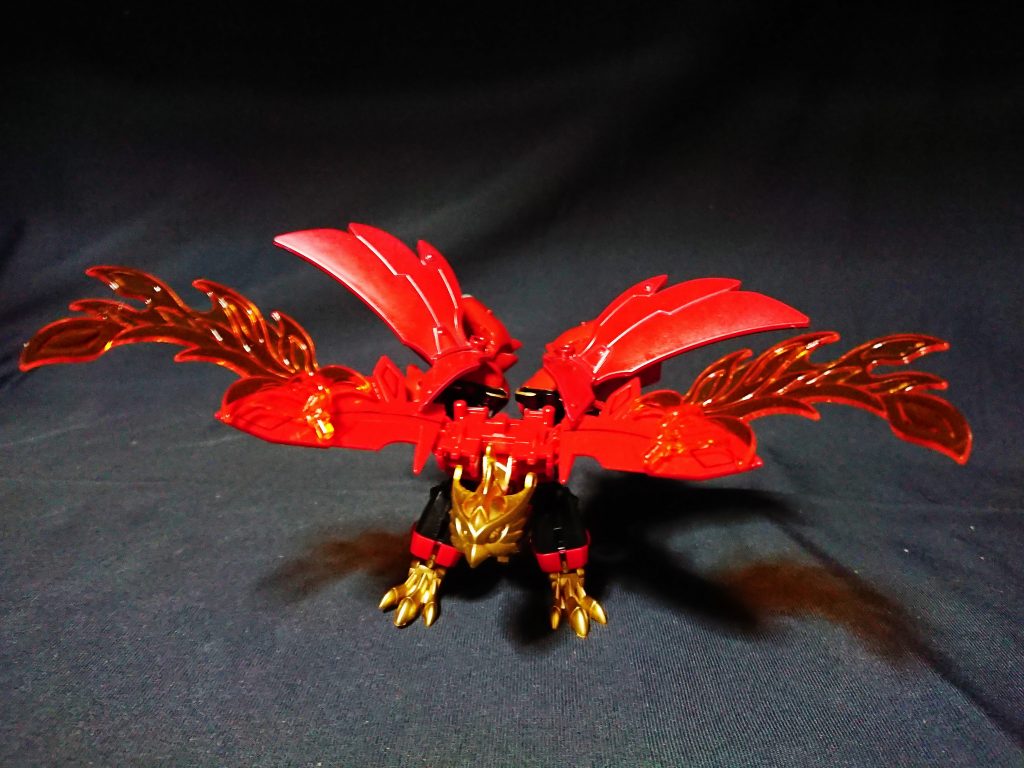 鳳熾魂
鳳の力を宿す雀瞬の神器。
龍輝宝、虎燐魄と同じく過去に存在した玉璽