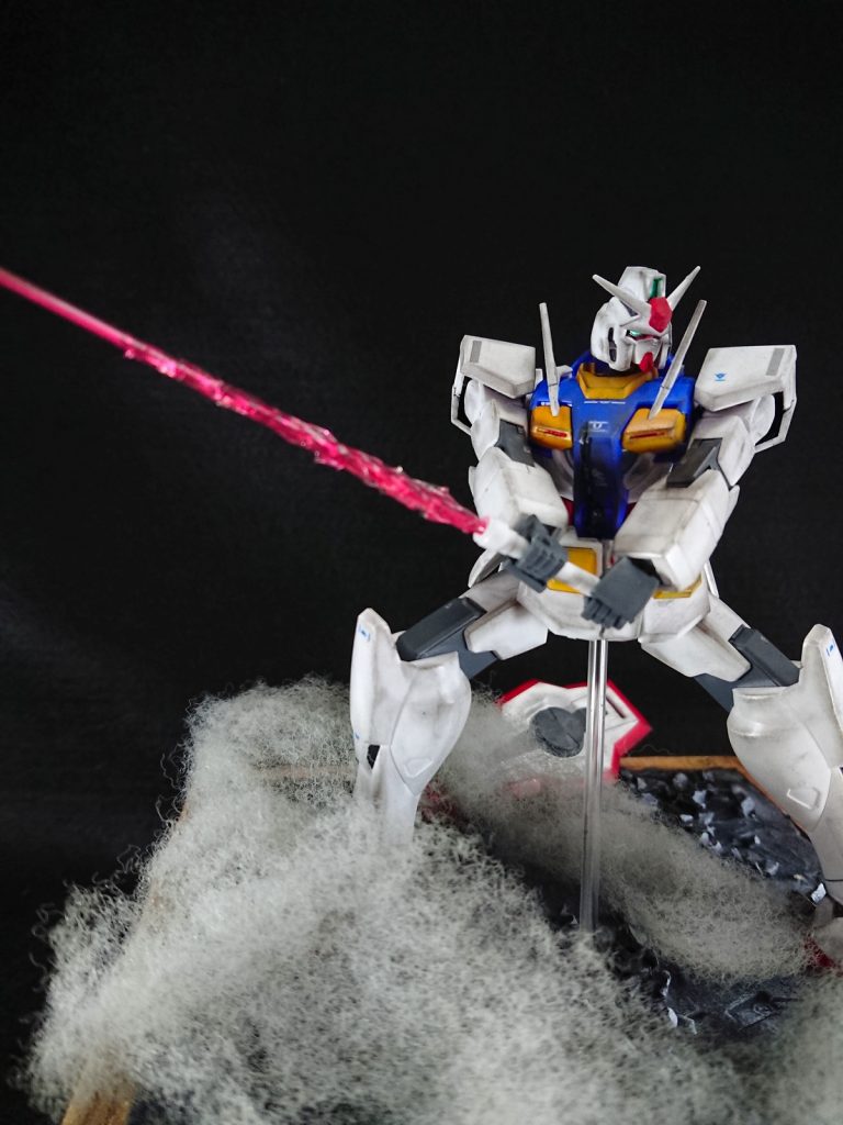 サーベルにジェルを盛り付けて出力アップ(のつもり)