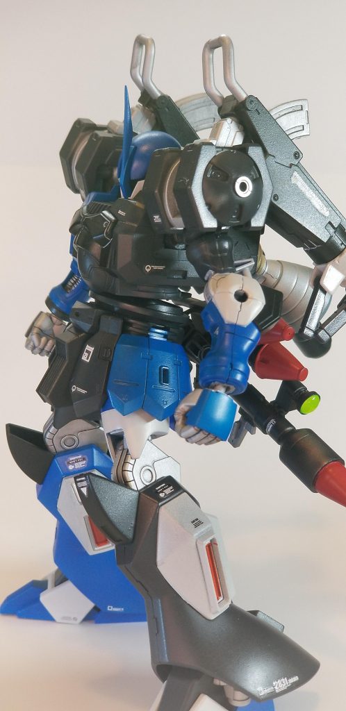 サイドショット。腕については、キマリストルーパーをそのまま使用しました。