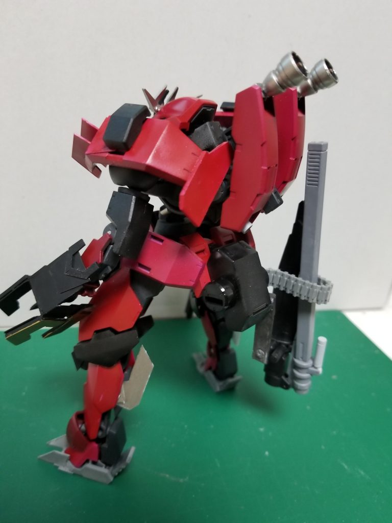 1度塗装はしていたものの納得がいかなかったので、再塗装しました。