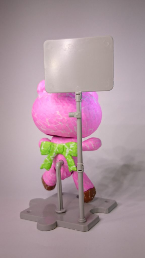 でんぷん糊がなかなかくっつかなくて苦労しました……。
出来上がりはすべすべさらさら、優しい感触です。