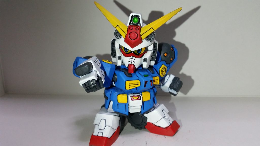 首、肘、腕、腰を可動できるようにしたので、色々なポージングが可能です。