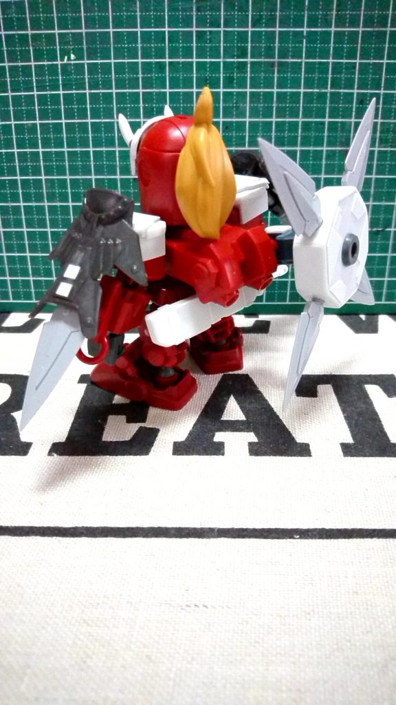 元々、忍者とかくノ一が好きで

ダイバーズのアヤメさん見てから
すぐに改造プラン考えて

こうなりました！