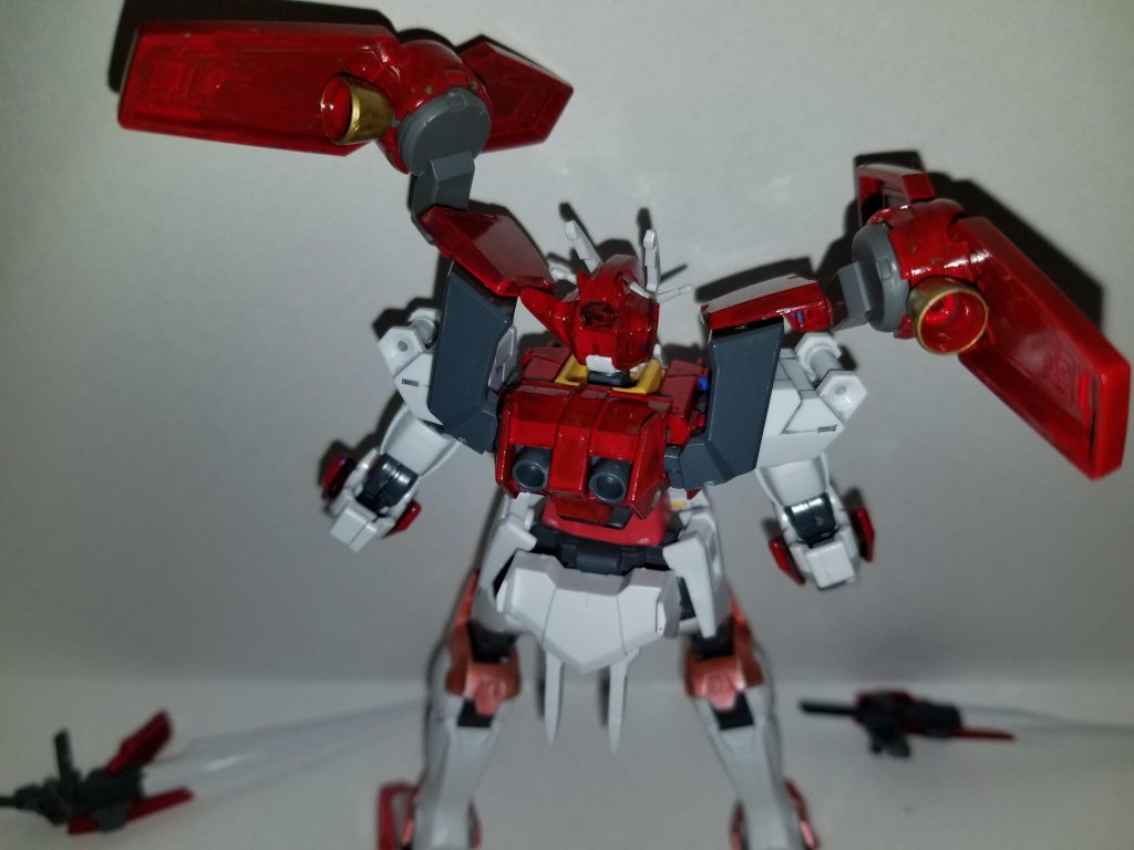 ブースターはぐりぐり動くのでちょっとカッコイイと思います。